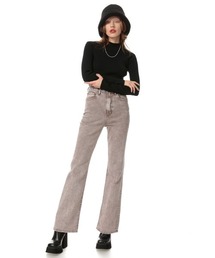 SLY | JAXON HW FLARE PT-E ハイウエスト デニムパンツ(デニムパンツ)