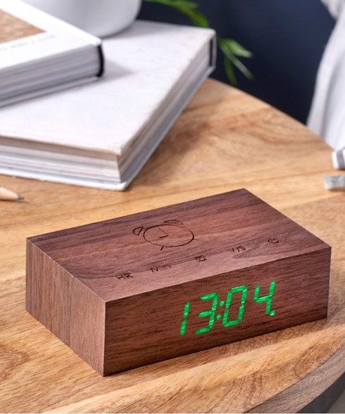 BIRTHDAY BAR（バースデイバー）の「フリップクリッククロック Flip Click Clock（置時計・レディース・ホワイト/ブラック/ブラウン・フリー）」の3枚目の写真