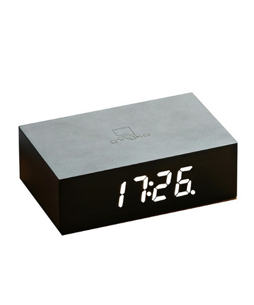 BIRTHDAY BAR（バースデイバー）の「フリップクリッククロック Flip Click Clock（置時計・レディース・ホワイト/ブラック/ブラウン・フリー）」の5枚目の写真