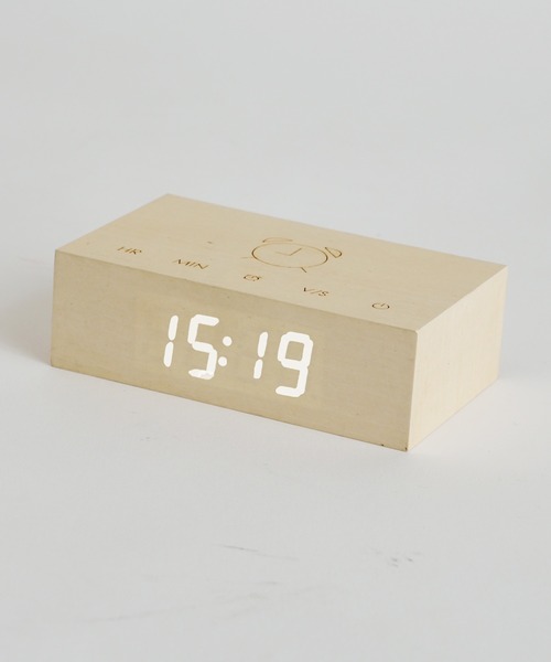 BIRTHDAY BAR（バースデイバー）の「フリップクリッククロック Flip Click Clock（置時計・レディース・ホワイト/ブラック/ブラウン・フリー）」の10枚目の写真