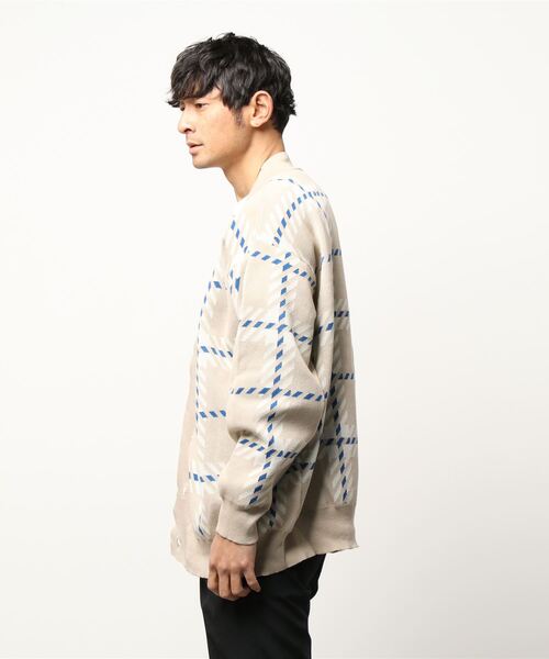 RINGS チェックニットカーデ（カーディガン/ボレロ）｜JUGLANS（ユグランス）