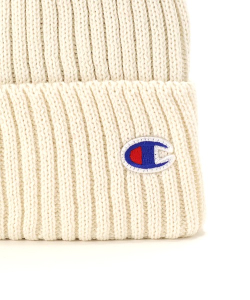 Champion（チャンピオン）の「チャンピオン ニット帽 リブ 折り返し（ニットキャップ/ビーニー・メンズ・ブラック/ネイビー/ブラック系その他/ホワイト/グレー・FREE）」の9枚目の写真