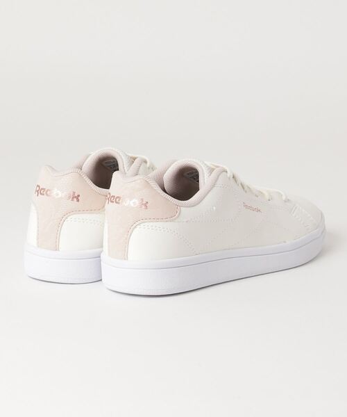 Reebok(リーボック)の「ロイヤル コンプリート クリーン 2.0 / ROYAL COMPLETE CLEAN 2.0(スニーカー・レディース・ホワイト×ピンク/ブラック×グレー/オフホワイト/ブラック×シルバー/ブラック×ホワイト/ホワイト×ホワイト・22.5cm/23.5cm/24.5cm/25.5cm/23.0cm/24.0cm/25.0cm/26.0cm/22.0cm)」の9枚目の写真