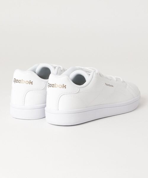 Reebok(リーボック)の「ロイヤル コンプリート クリーン 2.0 / ROYAL COMPLETE CLEAN 2.0(スニーカー・レディース・ホワイト×ピンク/ブラック×グレー/オフホワイト/ブラック×シルバー/ブラック×ホワイト/ホワイト×ホワイト・22.5cm/23.5cm/24.5cm/25.5cm/23.0cm/24.0cm/25.0cm/26.0cm/22.0cm)」の10枚目の写真