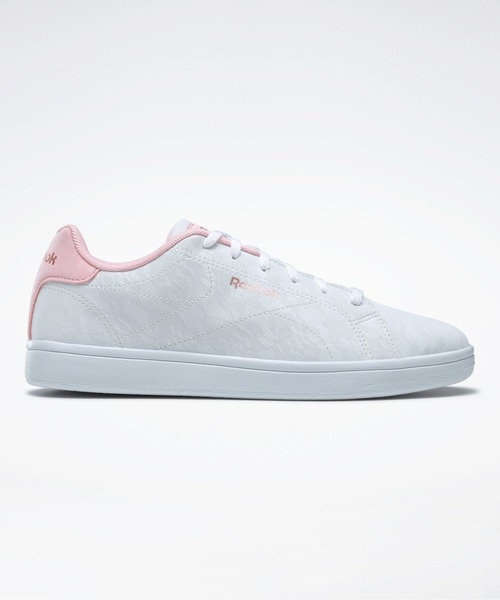 Reebok(リーボック)の「ロイヤル コンプリート クリーン 2.0 / ROYAL COMPLETE CLEAN 2.0(スニーカー・レディース・ホワイト×ピンク/ブラック×グレー/オフホワイト/ブラック×シルバー/ブラック×ホワイト/ホワイト×ホワイト・22.5cm/23.5cm/24.5cm/25.5cm/23.0cm/24.0cm/25.0cm/26.0cm/22.0cm)」の3枚目の写真