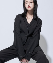 Solace | スリーブシャーリングIラインレディジャケット(テーラードジャケット)