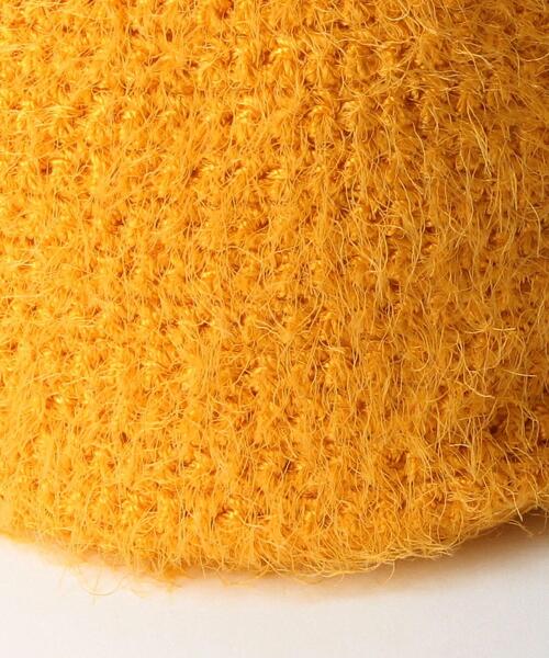 BEAUTY&YOUTH UNITED ARROWS（ビューティーアンドユースユナイテッドアローズ）の「BY カラーニット バッグ（トートバッグ・レディース・オレンジ/ライラック・FREE）」の9枚目の写真