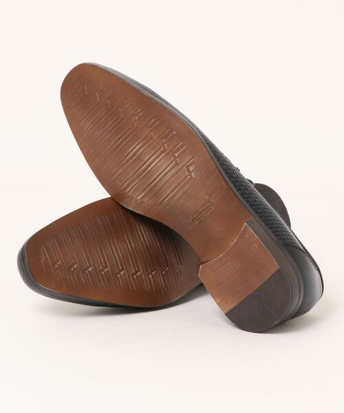 CROWDED CLOSET（クラウデッドクローゼット）の「型押しレザーコインローファー（ローファー・メンズ・ネイビー/ブラウン・02/03/01）」の22枚目の写真