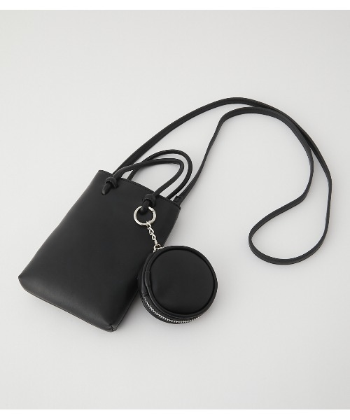 RODEO CROWNS WIDE BOWL（ロデオクラウンズワイドボウル）の「MULTI ポーチセット（ショルダーバッグ・レディース・ブラック/ライトパープル/ライトグリーン・FREE）」の10枚目の写真