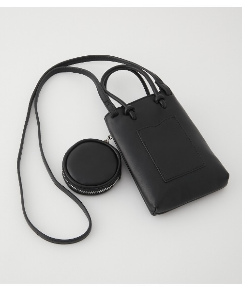 RODEO CROWNS WIDE BOWL（ロデオクラウンズワイドボウル）の「MULTI ポーチセット（ショルダーバッグ・レディース・ブラック/ライトパープル/ライトグリーン・FREE）」の7枚目の写真