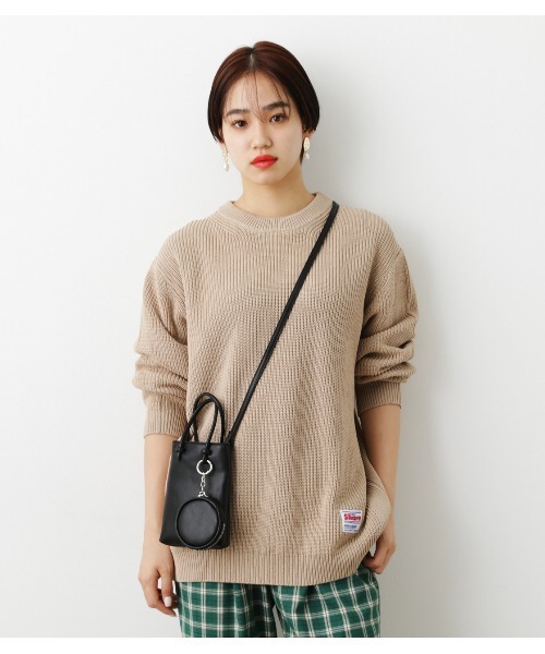 RODEO CROWNS WIDE BOWL（ロデオクラウンズワイドボウル）の「MULTI ポーチセット（ショルダーバッグ・レディース・ブラック/ライトパープル/ライトグリーン・FREE）」の13枚目の写真