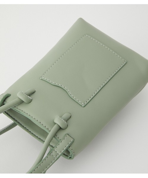 RODEO CROWNS WIDE BOWL（ロデオクラウンズワイドボウル）の「MULTI ポーチセット（ショルダーバッグ・レディース・ブラック/ライトパープル/ライトグリーン・FREE）」の5枚目の写真