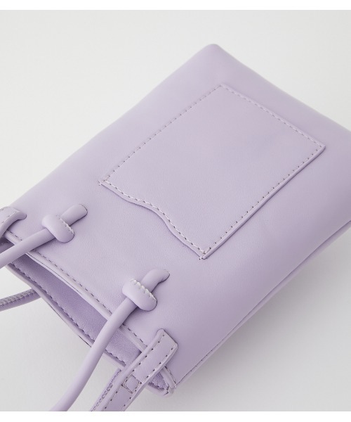 RODEO CROWNS WIDE BOWL（ロデオクラウンズワイドボウル）の「MULTI ポーチセット（ショルダーバッグ・レディース・ブラック/ライトパープル/ライトグリーン・FREE）」の6枚目の写真