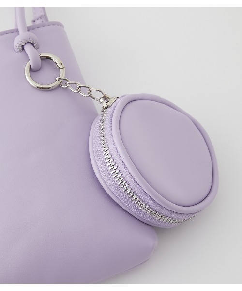 RODEO CROWNS WIDE BOWL（ロデオクラウンズワイドボウル）の「MULTI ポーチセット（ショルダーバッグ・レディース・ブラック/ライトパープル/ライトグリーン・FREE）」の21枚目の写真