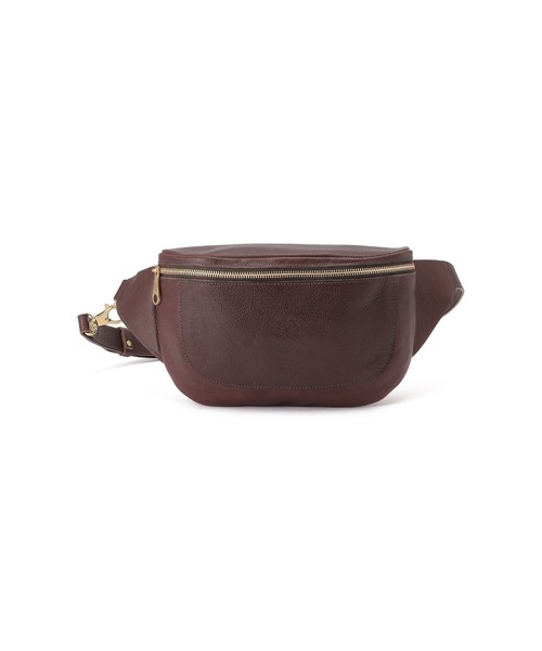 IL BISONTE（イルビゾンテ）の「IL BISONTE / ORIGINAL LEATHER / バムバッグ（ボディバッグ/ウエストポーチ・レディース・ブラック/ダークブラウン/グレー/ライトブラウン/ナチュラル/オリーブ系/ネイビー・FREE）」の3枚目の写真