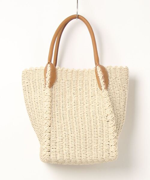 Dita（ディータ）の「ペーパーメッシュトートバッグ（トートバッグ・レディース・ナチュラル/ブラウン・FREE）」の15枚目の写真