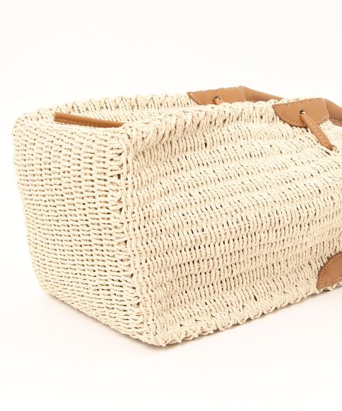 Dita（ディータ）の「ペーパーメッシュトートバッグ（トートバッグ・レディース・ナチュラル/ブラウン・FREE）」の16枚目の写真