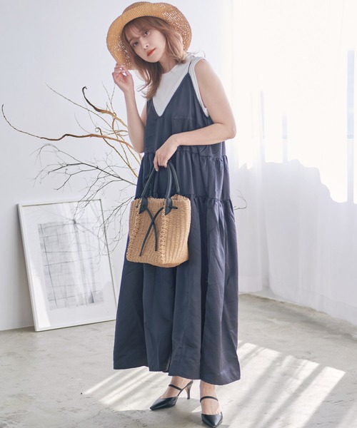 Dita（ディータ）の「ペーパーメッシュトートバッグ（トートバッグ・レディース・ナチュラル/ブラウン・FREE）」の3枚目の写真