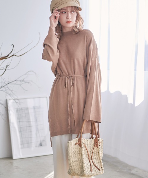 Dita（ディータ）の「ペーパーメッシュトートバッグ（トートバッグ・レディース・ナチュラル/ブラウン・FREE）」の11枚目の写真