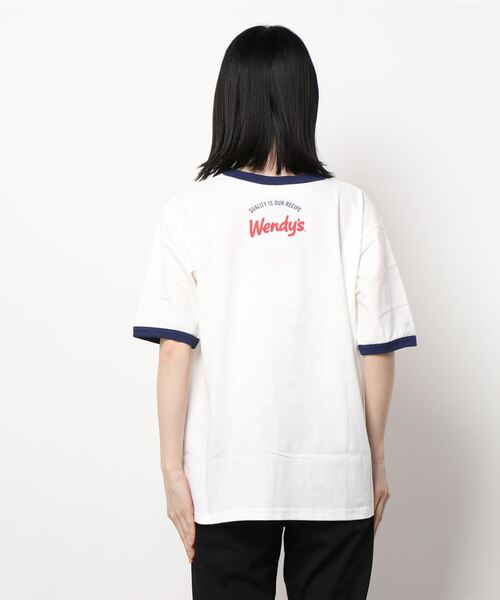 BABYDOLL(ベビードール)の「WENDYS 親子お揃い Tシャツ 6693A(Tシャツ/カットソー・レディース・ネイビー/レッド・S/M)」の4枚目の写真