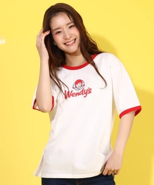BABYDOLL(ベビードール)の「WENDYS 親子お揃い Tシャツ 6693A(Tシャツ/カットソー・レディース・ネイビー/レッド・S/M)」の2枚目の写真