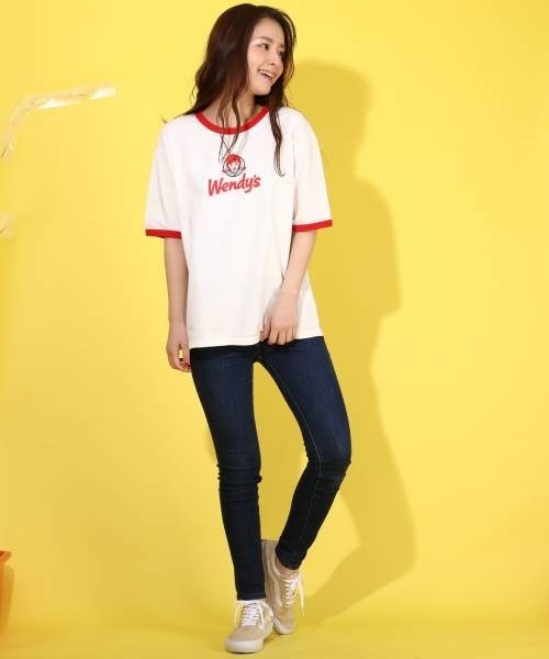 BABYDOLL(ベビードール)の「WENDYS 親子お揃い Tシャツ 6693A(Tシャツ/カットソー・レディース・ネイビー/レッド・S/M)」の13枚目の写真