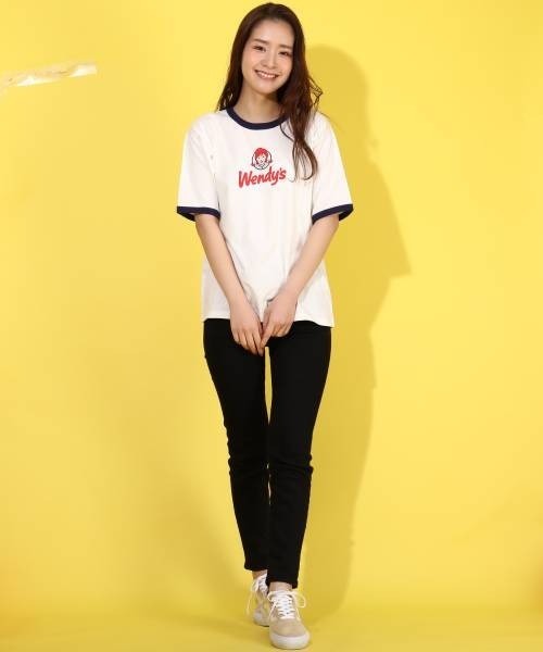 BABYDOLL(ベビードール)の「WENDYS 親子お揃い Tシャツ 6693A(Tシャツ/カットソー・レディース・ネイビー/レッド・S/M)」の10枚目の写真