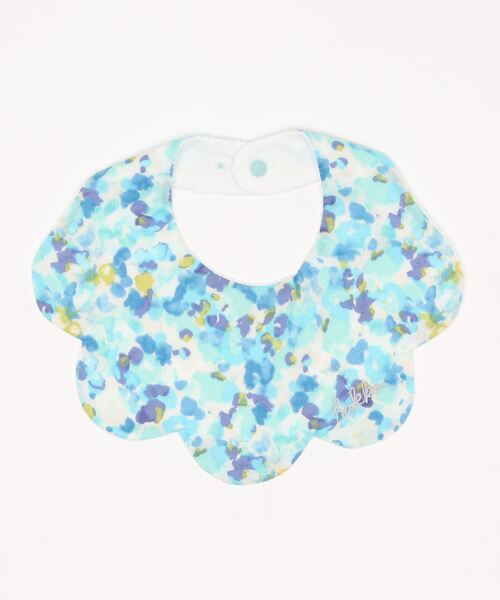 HAKKA BABY（ハッカベビー）の「[ベビー]花型スタイ（スタイ/よだれかけ・キッズ・ブルー/グレー/ピンク/ホワイト/キナリ/オフホワイト/パープル・FREE）」の6枚目の写真
