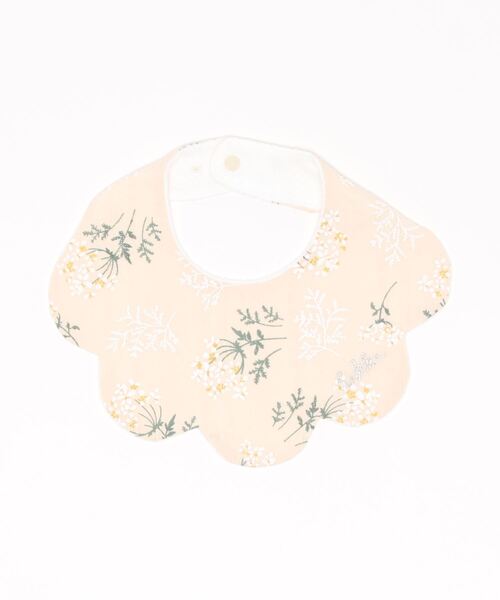 HAKKA BABY（ハッカベビー）の「[ベビー]花型スタイ（スタイ/よだれかけ・キッズ・ブルー/グレー/ピンク/ホワイト/キナリ/オフホワイト/パープル・FREE）」の4枚目の写真