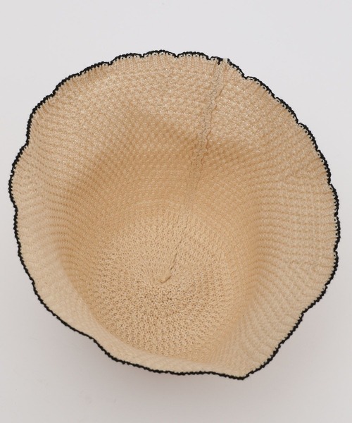 Me%(ミィパーセント)の「スカラップハット(ハット・レディース・ブラック系その他/ホワイト系その他・FREE)」の11枚目の写真