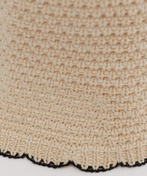 Me%(ミィパーセント)の「スカラップハット(ハット・レディース・ブラック系その他/ホワイト系その他・FREE)」の12枚目の写真