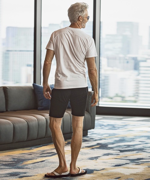 1PIU1UGUALE3 RELAX(ウノピゥウノウグァーレトレ)ランダムラインストーン半袖Tシャツ（Tシャツ/カットソー）｜1PIU1UGUALE3 RELAX （ウノピゥウノウグァーレトレ リラックス）