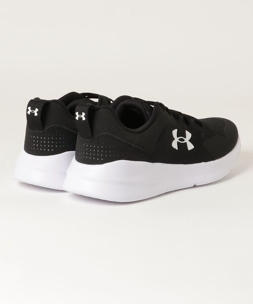 UNDER ARMOUR(アンダーアーマー)の「【別注】アンダーアーマー UA Essential 限定コラボ(スニーカー・メンズ・ブラック×ホワイト・25.5cm/26.5cm/27.5cm/25.0cm/26.0cm/27.0cm/28.0cm)」の2枚目の写真
