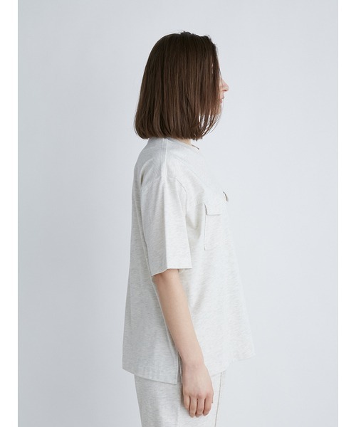 gelato pique（ジェラートピケ）の「【UNISEX】2ポケットプルオーバー（Tシャツ/カットソー・レディース・ネイビー/グレー・M-L/S-M）」の8枚目の写真