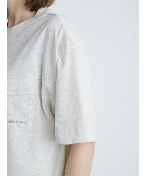 gelato pique（ジェラートピケ）の「【UNISEX】2ポケットプルオーバー（Tシャツ/カットソー・レディース・ネイビー/グレー・M-L/S-M）」の10枚目の写真
