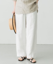 かぐれ | リネンドビーストライプパンツ(その他パンツ)