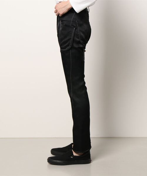 sulvam スティッチスリムフレアパンツ sulvam（サルバム）の「【SULVAM / サルバム】STITCH SLIM FLARE PANTS