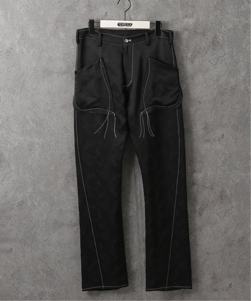 sulvam スティッチスリムフレアパンツ sulvam（サルバム）の「【SULVAM / サルバム】STITCH SLIM FLARE PANTS