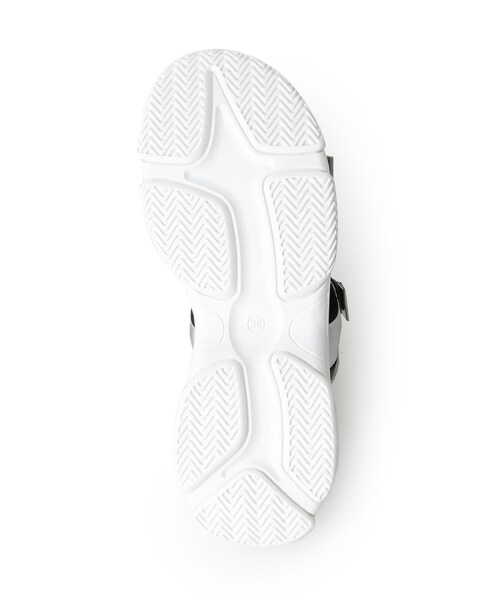 SHOO・LA・RUE（シューラルー）の「◆厚底スポサン（サンダル・レディース・ライトグレー/ブラック/ライトベージュ・35/45）」の9枚目の写真