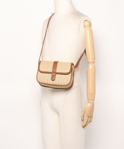 flower（フラワー）の「バケーションショルダーバッグ（ショルダーバッグ・レディース・ベージュ・FREE）」の2枚目の写真