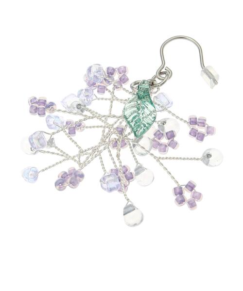 Maison de FLEUR（メゾンドフルール）の「アジサイビーズピアス（ピアス（両耳用）・レディース・ピンク/ブルー・FREE）」の8枚目の写真