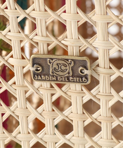 JARDIN DEL CIELO（ジャルディン デル シエロ）の「【JARDIN DEL CIELO/ジャーディンデルシエロ】FLORES MULTI BAG：カゴバッグ（ショルダーバッグ・レディース・アイボリー・FREE）」の5枚目の写真