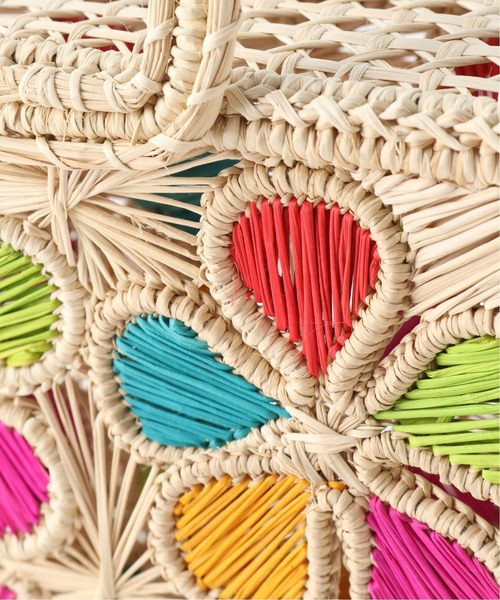 JARDIN DEL CIELO（ジャルディン デル シエロ）の「【JARDIN DEL CIELO/ジャーディンデルシエロ】FLORES MULTI BAG：カゴバッグ（ショルダーバッグ・レディース・アイボリー・FREE）」の8枚目の写真