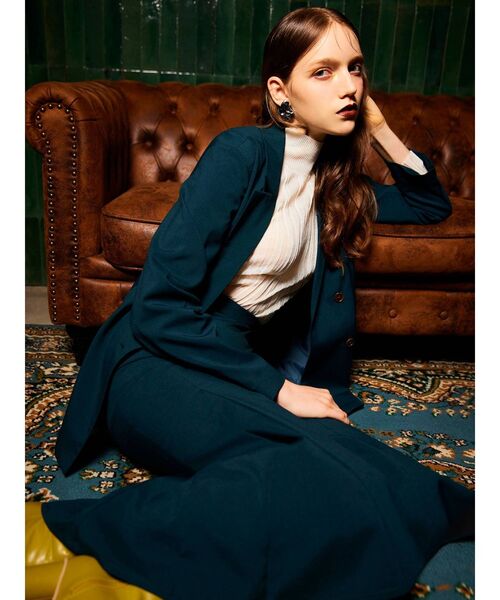 MURUA（ムルーア）の「バンプシアータートル（ニット/セーター・レディース・ブラック/オレンジ/グリーン/ホワイト・FREE）」の5枚目の写真