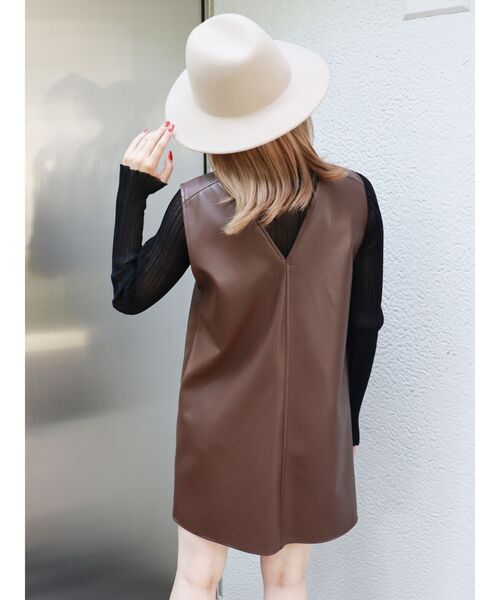 MURUA（ムルーア）の「バンプシアータートル（ニット/セーター・レディース・ブラック/オレンジ/グリーン/ホワイト・FREE）」の15枚目の写真