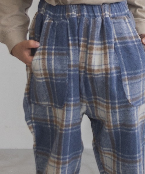 pairmanon（ペアマノン）の「ユニセックス起毛サルエル風パンツ（その他パンツ・キッズ・ベージュ系その他5/ブラウン系その他4/ブルー系その他3/ブルー系その他4/ベージュ系その他7/ダークネイビー/グレー系その他6・110/150/130/100/90/120/140）」の9枚目の写真