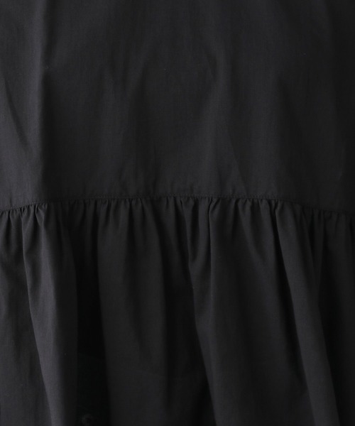 LOWRYS FARM(ローリーズファーム)の「ボイルフリルチュニックシャツ 349138(シャツ/ブラウス・レディース・ホワイト/ブラック/グリーン・FREE)」の9枚目の写真