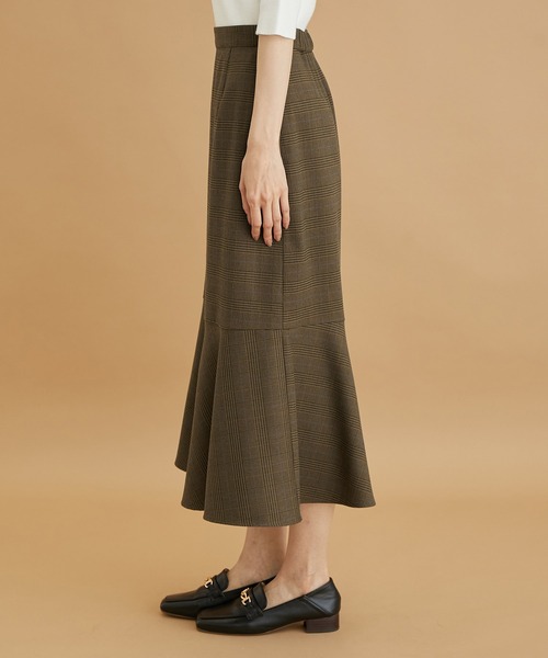 ROPE' PICNIC（ロペピクニック）の「ラナテックマーメイドスカート（スカート・レディース・ブラック/ブラウン/ブラウン系その他2/イエロー・36/38）」の12枚目の写真