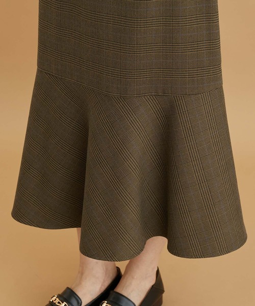 ROPE' PICNIC（ロペピクニック）の「ラナテックマーメイドスカート（スカート・レディース・ブラック/ブラウン/ブラウン系その他2/イエロー・36/38）」の10枚目の写真