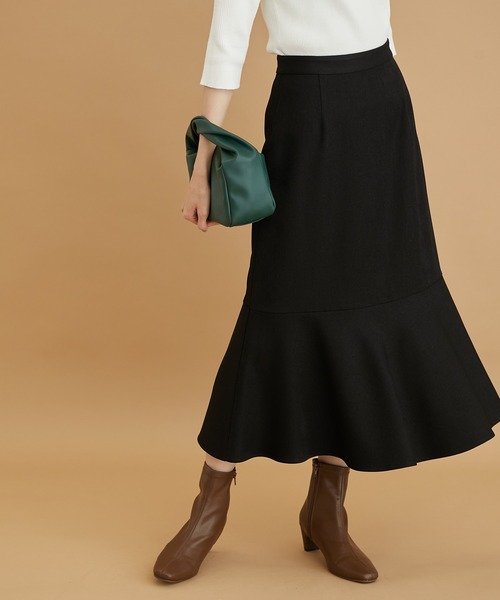 ROPE' PICNIC（ロペピクニック）の「ラナテックマーメイドスカート（スカート・レディース・ブラック/ブラウン/ブラウン系その他2/イエロー・36/38）」の6枚目の写真